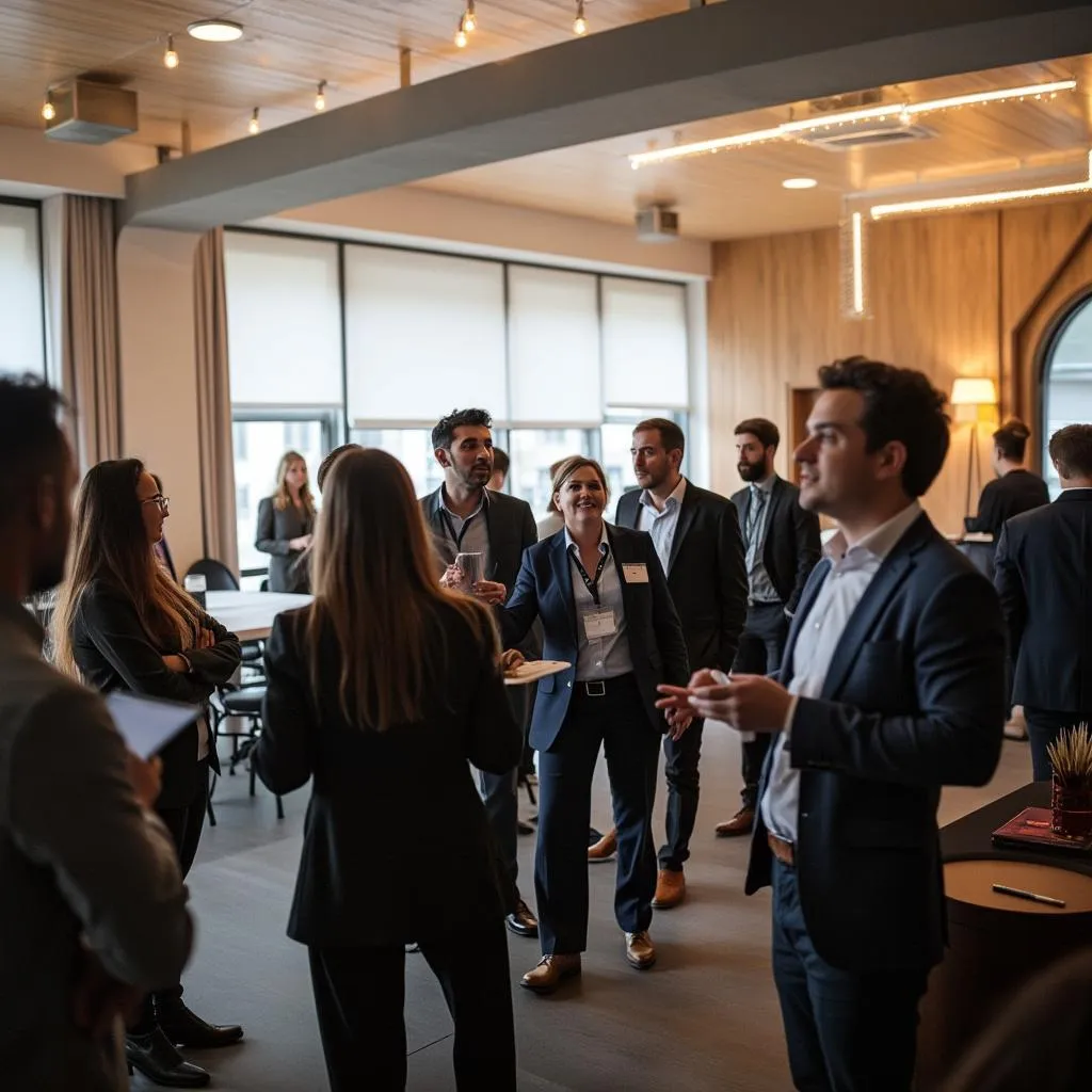 Evento de networking empresarial